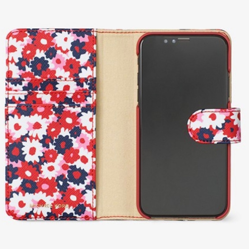 MICHAEL KORS Carnation Folio Case IPhone X